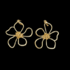 Golden Flower Earrings
