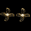 Golden Flower Earrings